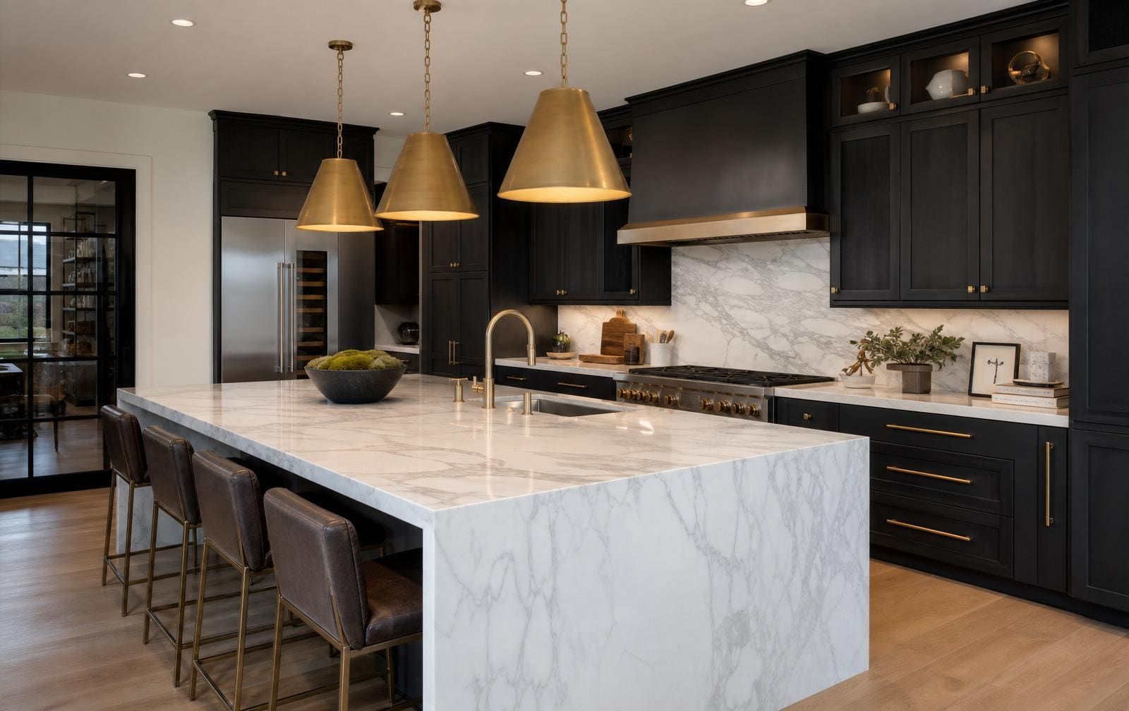 Highlands Ranch Marble Kitchen