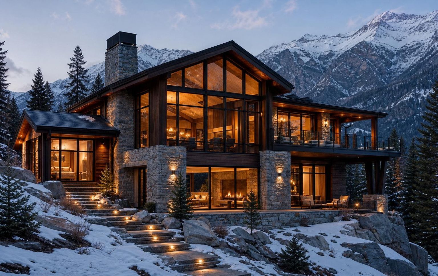 Modern Mountain Retreat